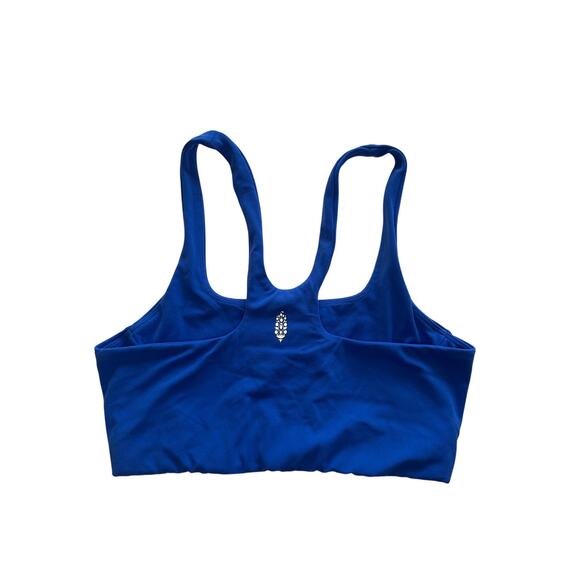 Free People Other - Free People Never Better Square Neck Sports Bra ELECTRIC COBALT Small